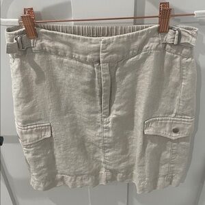 Athleta Voyager Linen Skirt